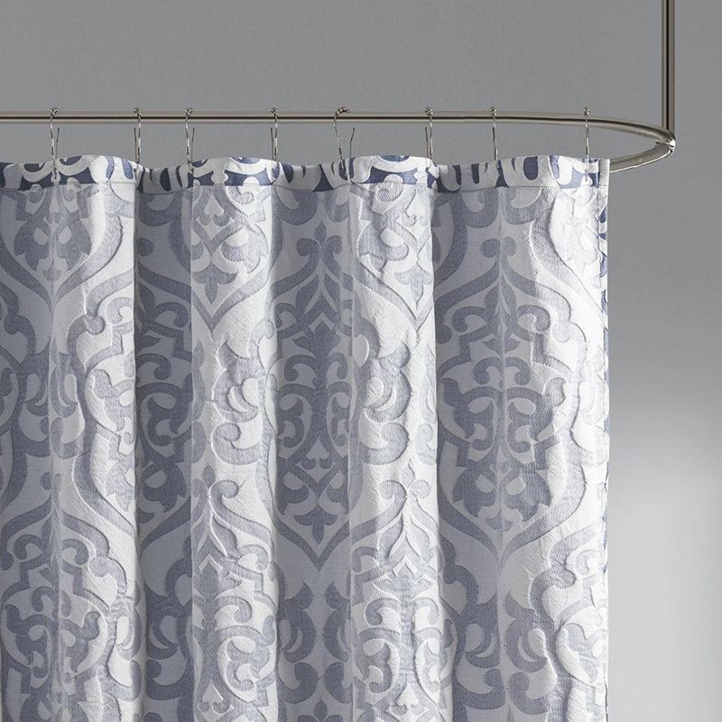 Rideau de douche Luxury, Bleu