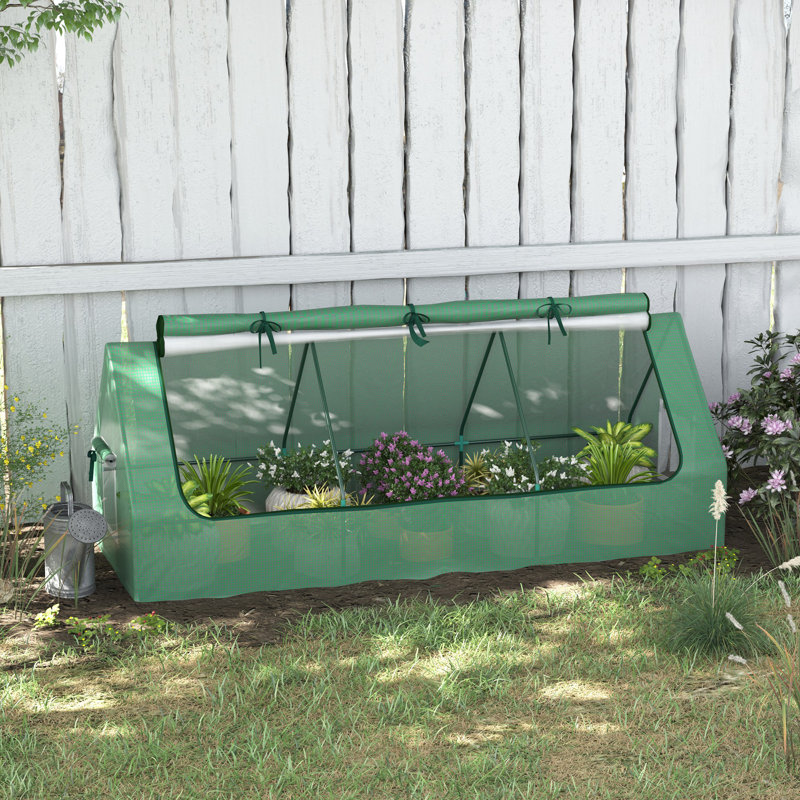 Archa 2.95 Ft W x 7.87 Ft D Mini Greenhouse