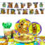 Ensemble de vaisselle 114 pièces Scooby-Doo Birthday Party, Scooby-Doo