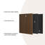 60cm Reclaimed Wood Wall Paneling (4 pack)-1339463123