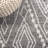 Wegate Moroccan Style Diamond Gray/Ivory Rug-1115723539