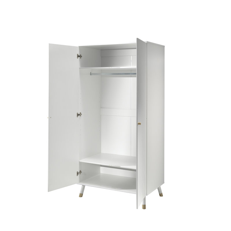 Billy 2 Door Manufactured Wood Wardrobe