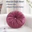 Coussin décoratif en velours 15 po Pumpkin Jewel-1949812285