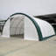 Abri de rangement 11 oz 30 pi x 40 pi x 15 pi en acier galvanisé 11 oz.