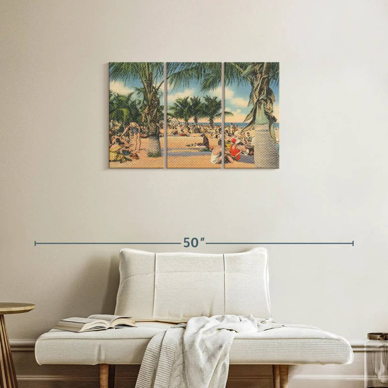 Gillard Beach Postcard VI, 20" H x 33" W
