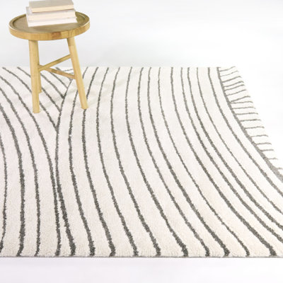Bergman Grey Organic Modern Area Rug