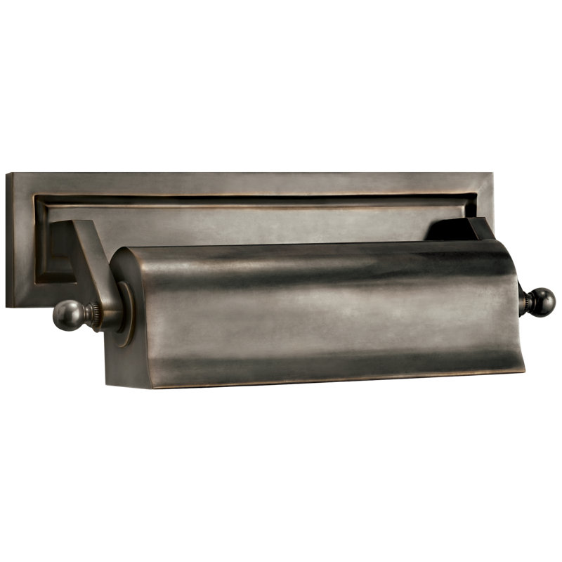 Thomas O'Brien Library 10" Picture Light, Bronze