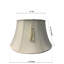 Abat-jour cloche en soie/chantoung 17 "en coquille d’œuf