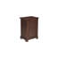 Kishmat 2 Piece Solid Wood Writing Desk with Filing Cabinet Office Set Dark Brown