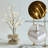 Lighted Birch Tree Set for Home Decor