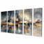 Geometric Ink Pulse II - Constructivism Wall Art - ensemble d'art mural moderne-829790231-829790226