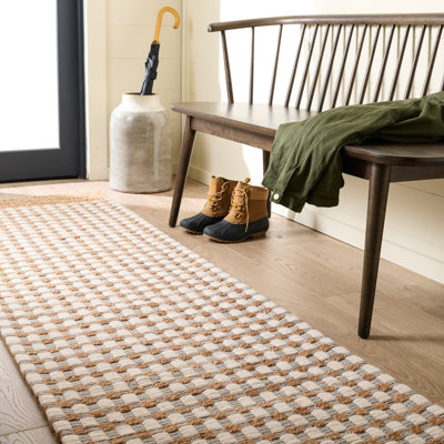 Martha Stewart 9529 Hand Tufted 40% Jute; 40% Wool; 20% Cotton Geometric Rug