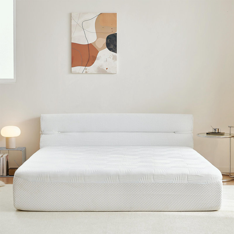 Matelas double grand lit et cadre de lit, Très grand