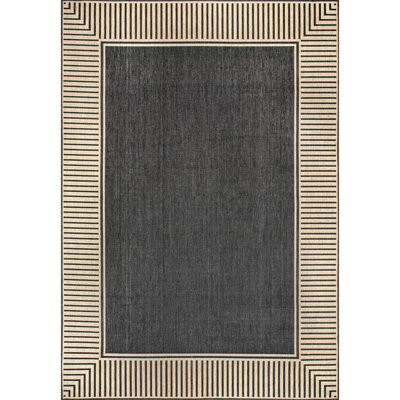 Alegre Bordered Indoor/Outdoor Rug