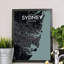 Sydney City Map - Unframed Graphic Art Print on Paper-462126311-480131945