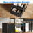 Home Office Desk With File Drawer & Power Outlet, Computer Desk With 3 Drawer, Storage Shelves, Corner Desk With Printer Cabinet-945324672