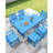 7 Pieces HDPE Outdoor Dining Set, Patio Dining Set With Umbrella Hole, All Weather Outdoor Dining Table Sets For 6, HDPE Patio Furniture Sets For Deck, Backyard, Lawn, And Poolside-867310052
