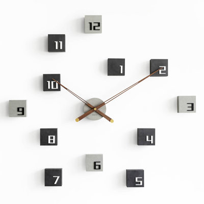 Oversized THE COMPLEX 82cm Silent Wall Clock