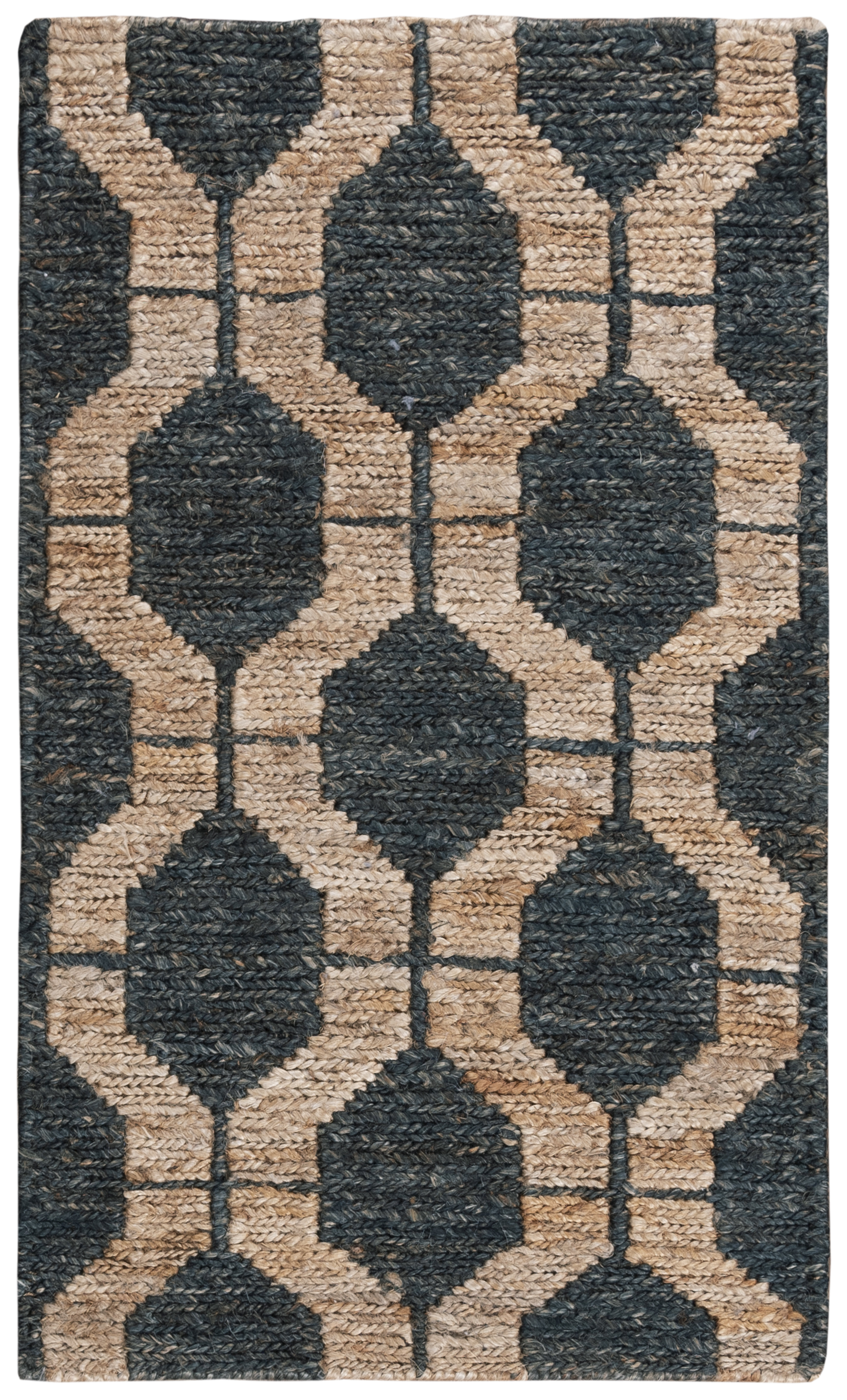 Octangular Rugs Wayfair Latitude Run® Rectangle Geometric Handmade Flatweave Jute Area Rug in ...