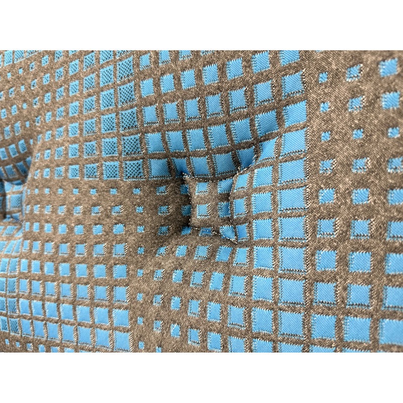 Grand matelas de 13 po de taille grand, technologie de refroidissement double, mousse Hd2, confort semblable au nuage, support Middle®, prévention des rebords, matelas gris et bleu pour grand lit, caractéristiques, couches de mousse réactive, soutien