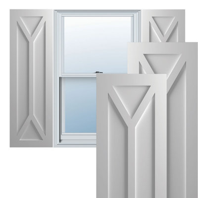 Volets à fixation fixe en PVC True Fit San Carlos