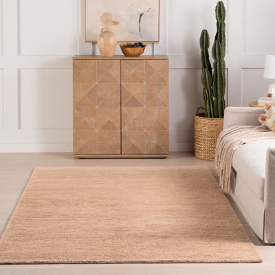 Tapis rose Ramsey