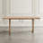 Edinburg 4-Person Mango Solid Wood Double Pedestal Dining Set-91026455