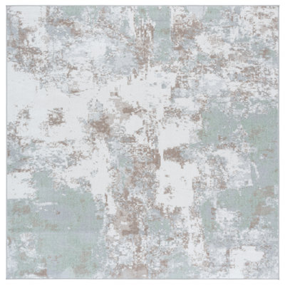 Tapis abstrait lavable à la machine Bayside 128 Performance