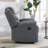 Jerneshia 38'' Wide Modern Overstuffed and Soft Manual Recliner-1317664882