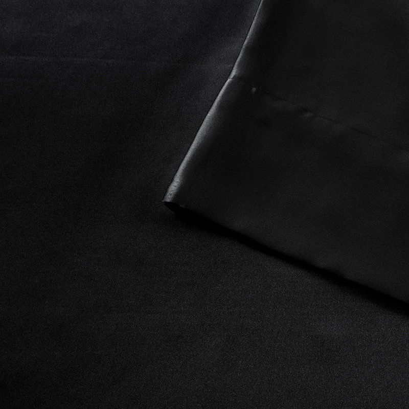 Ensemble de taies d'oreiller 2 pièces Gracie Mills Coralie, Noir