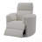 Boucle Swivel Glider Recliner Chair