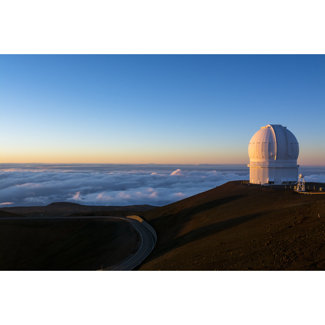 Mauna Kea Observatory by Joebelanger - Wrapped Canvas Print