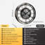 Grande horloge mobile