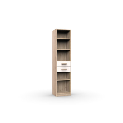 Kiruna 197 cm H x 48 cm W Standard Bookcase