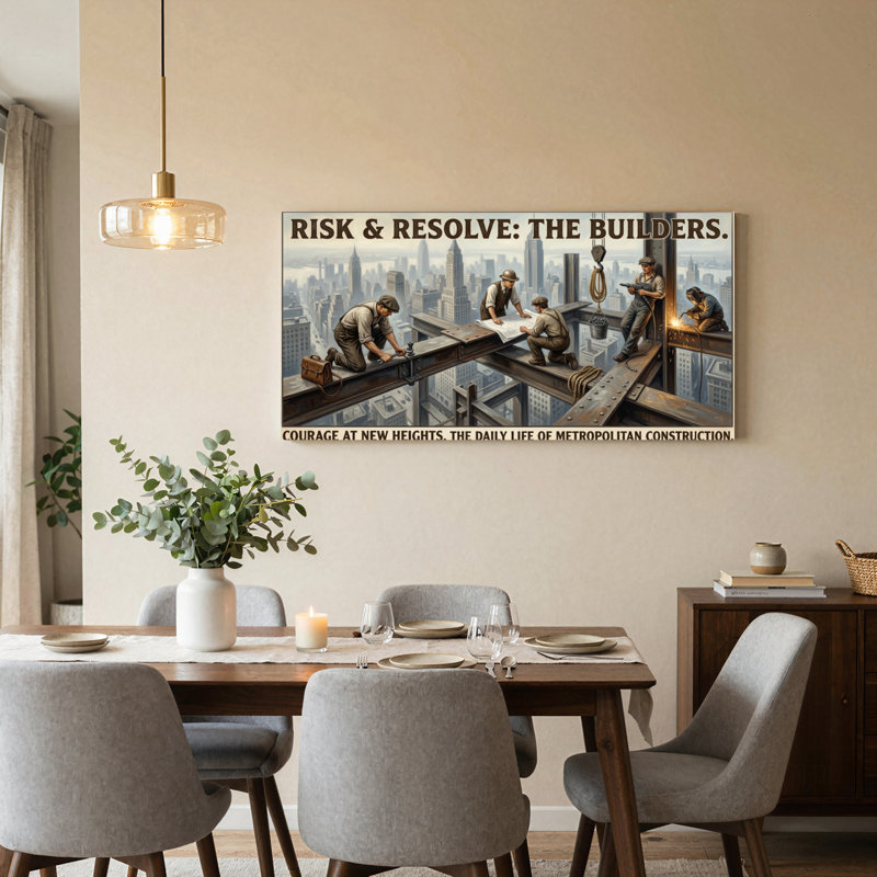 Ensemble de 1 tableau sur toile Risk Resolve, 3216