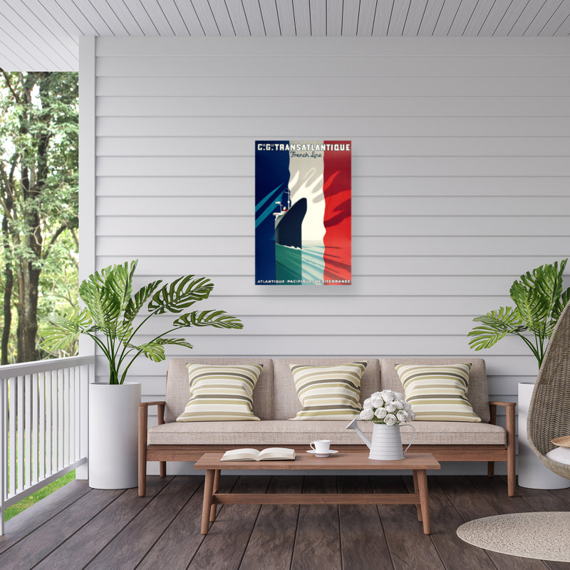 Toile pour l'extérieur Marcus Jules France, H 16 po x l 24 po