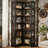 78.7" Tall Bookshelf 7-Tier Industrial Display Shelf Corner Shelf