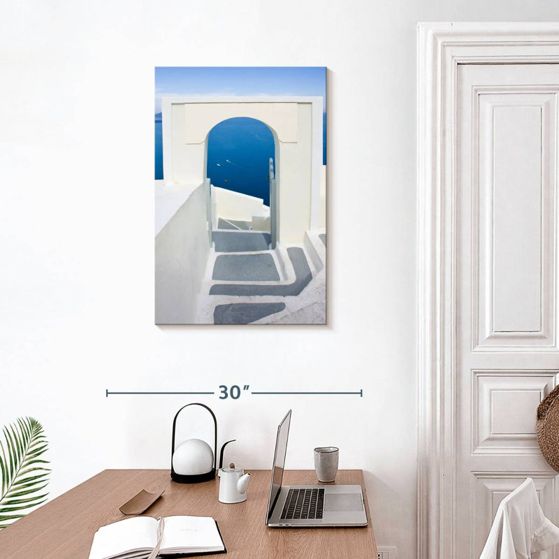 Lilie Santorini Gate, 30" H x 20" W