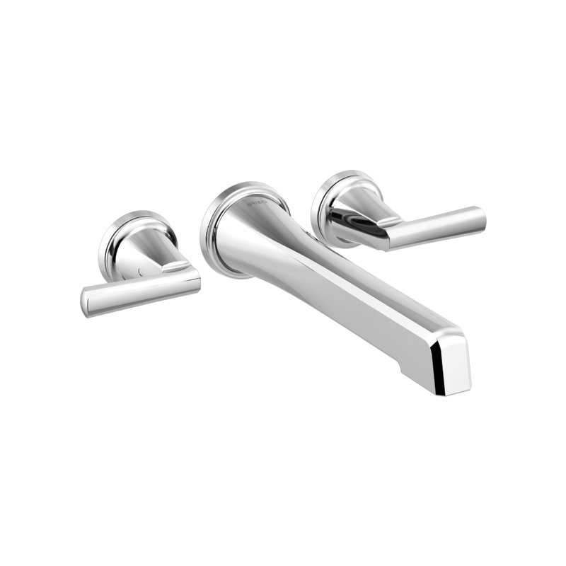 Levoir Two-Handle Wall Mount Tub Filler