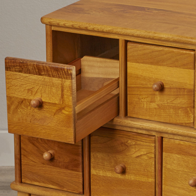 Cabinet multimédia Carey, Chêne