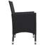  Ensemble de salle à manger noir, blanc crème-118505224-118505227