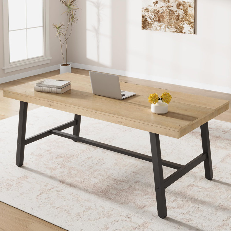 Bureau d'ordinateur Industrial, Beige