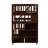 Space-Saving Twin Bunk Bed With Staircase Storage And Guard Rails-366324502