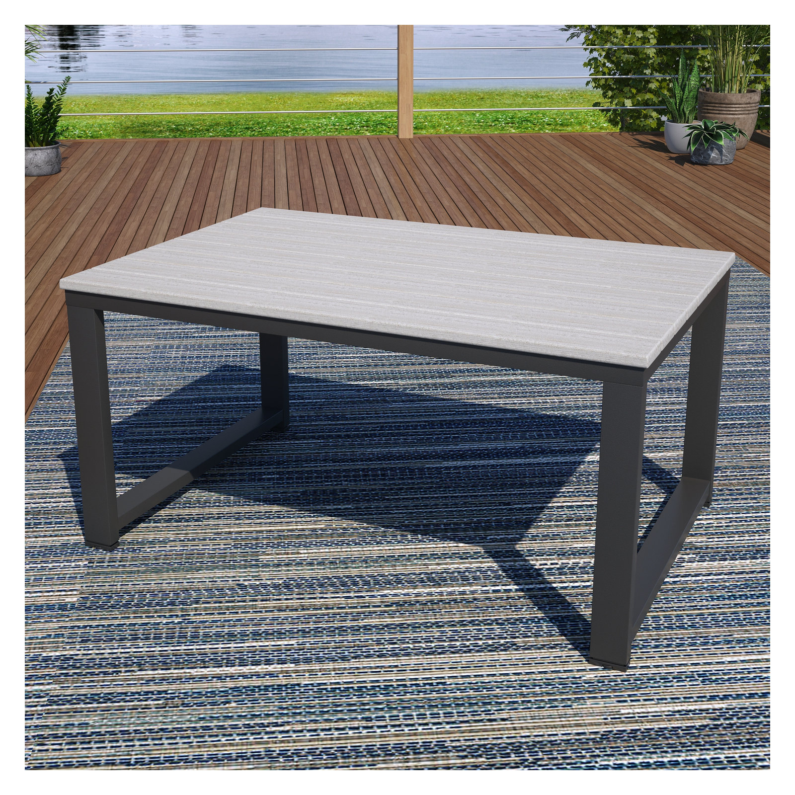 Townsend Coffee Table, White