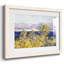 Antibes vue du Cap Marten, vent de Mistral, 1888 - reproduction encadrée rustique avec tableau mat-250786131-250786127