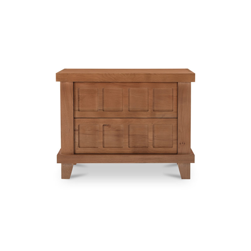Enya Nightstand, Red