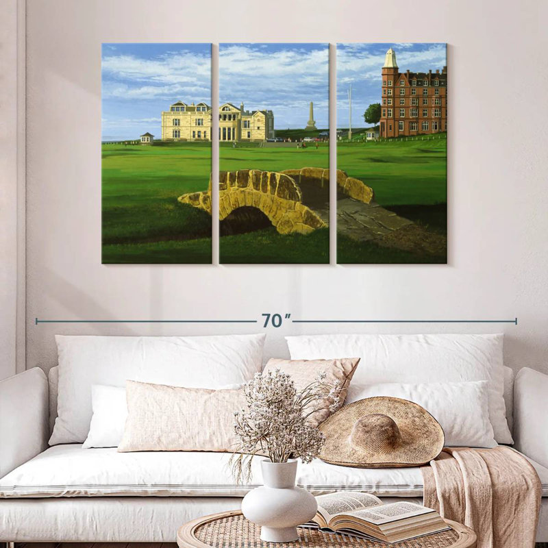 Rorry Golf Course V, 32" H x 50" W