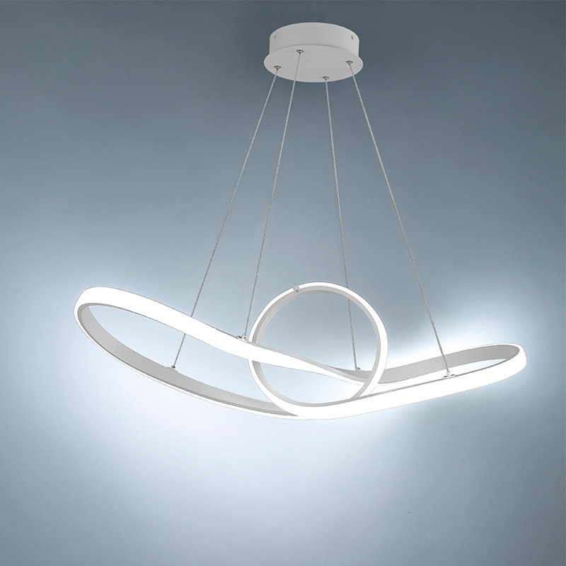 Vornado 1 - Light LED Pendant, White