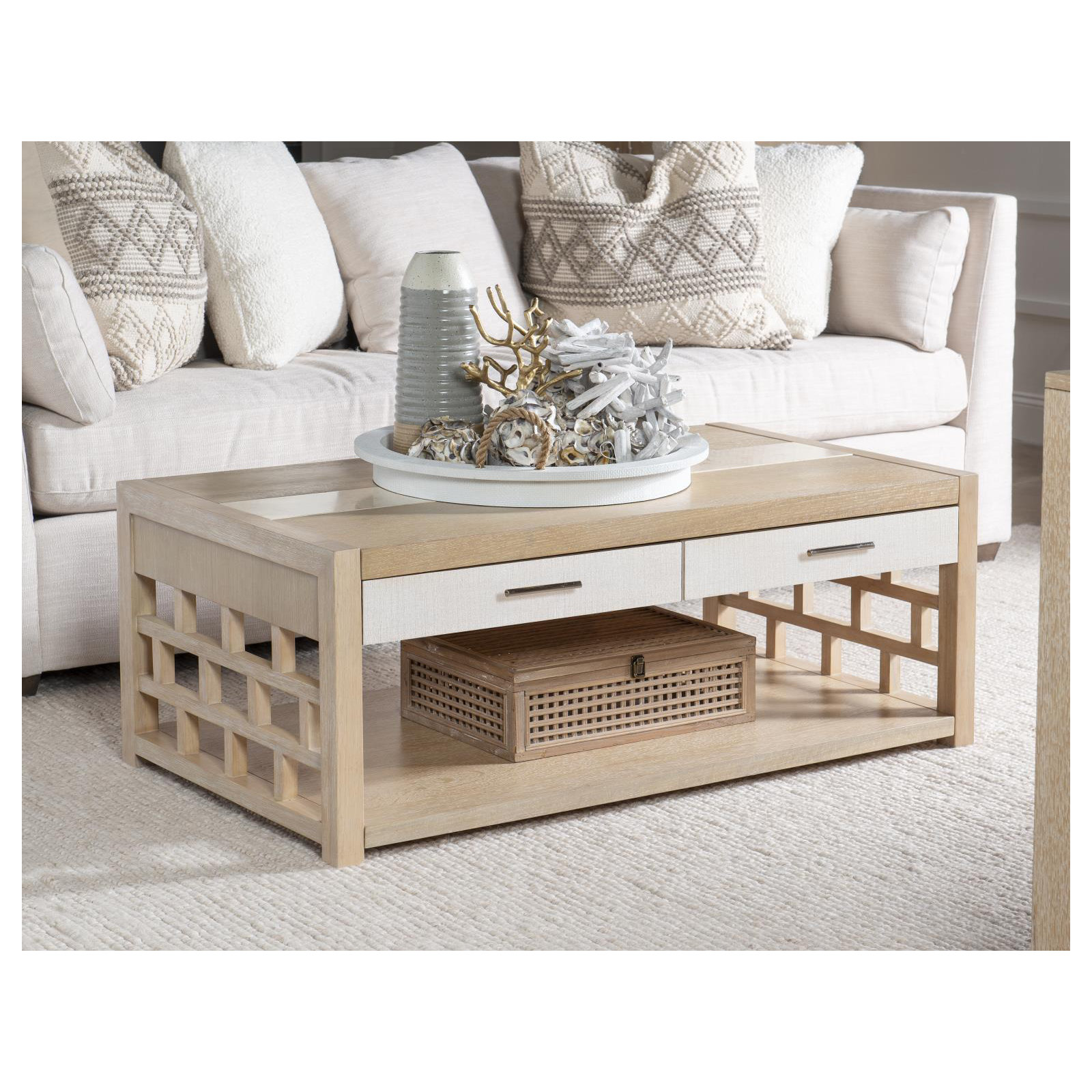 Single Coffee Table with Storage