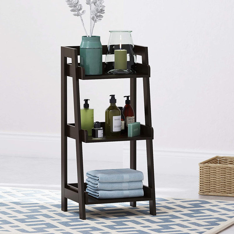 Hailley Bathroom Shelves, Espresso